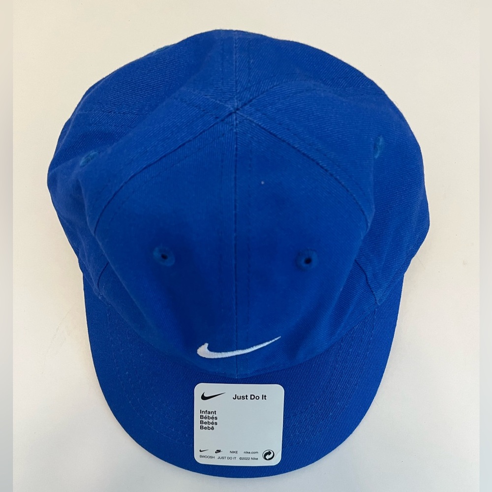 Blue infant Nike hat. Infant size Nike baseball hat - Picture 2 of 8
